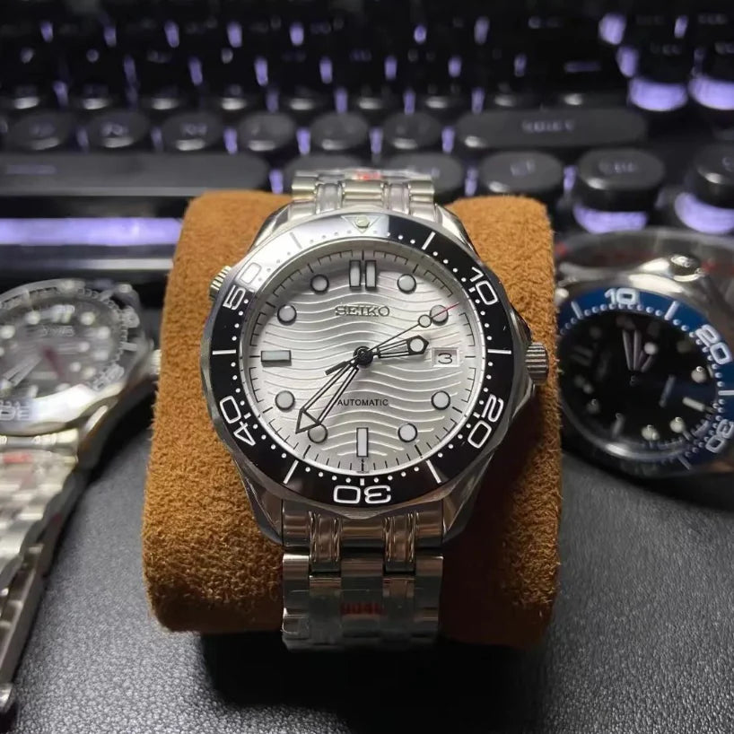 SeikoMod Sea Master White