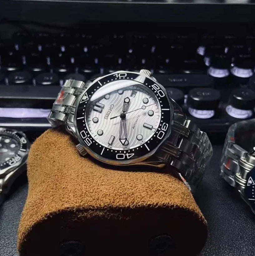 SeikoMod Sea Master White