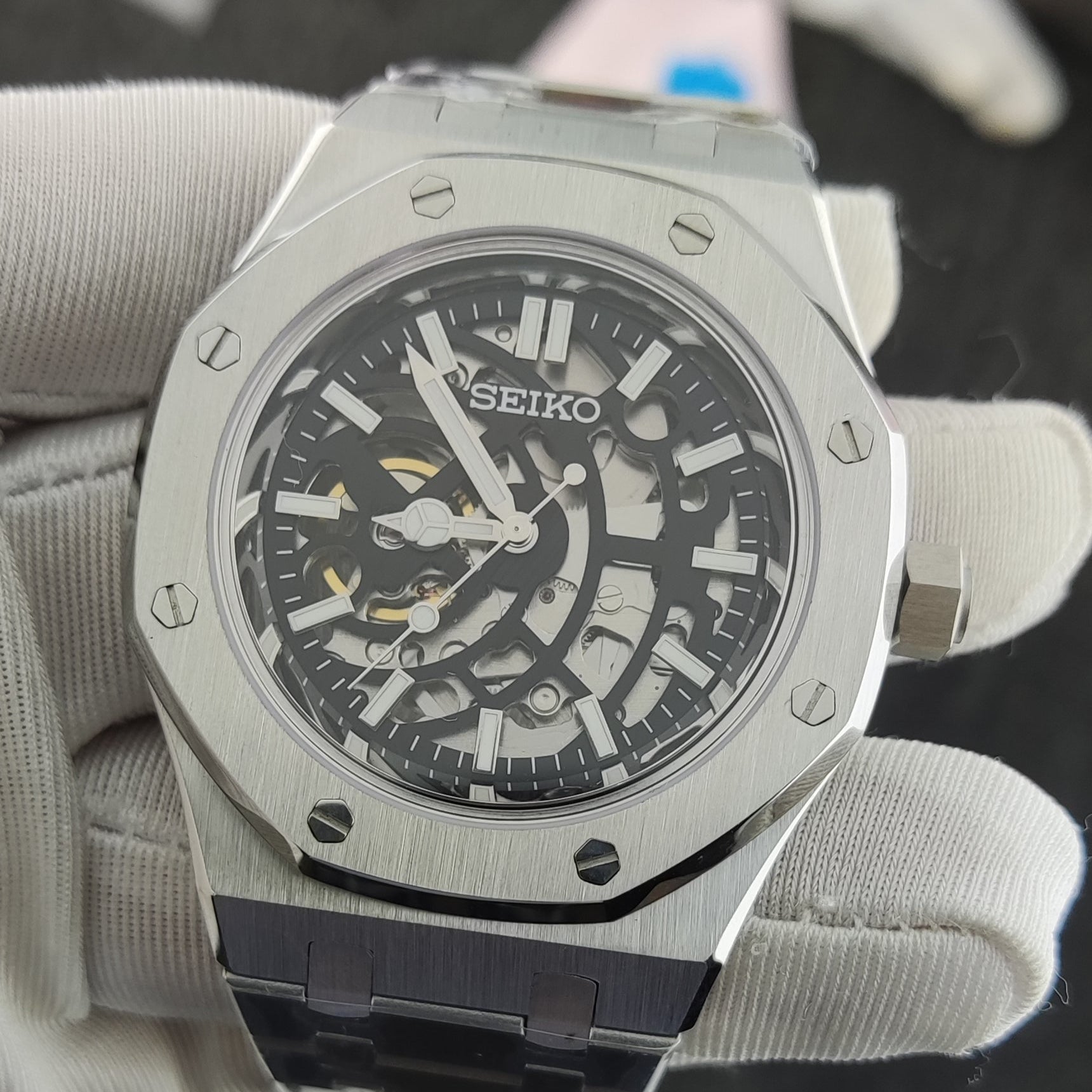 Custom Watch SeikoMod Skeleton