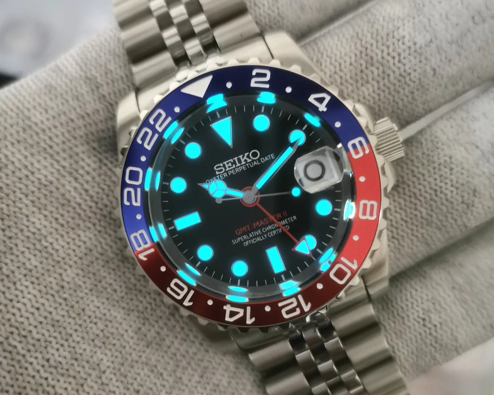 Seiko Mod GMT Pepsi