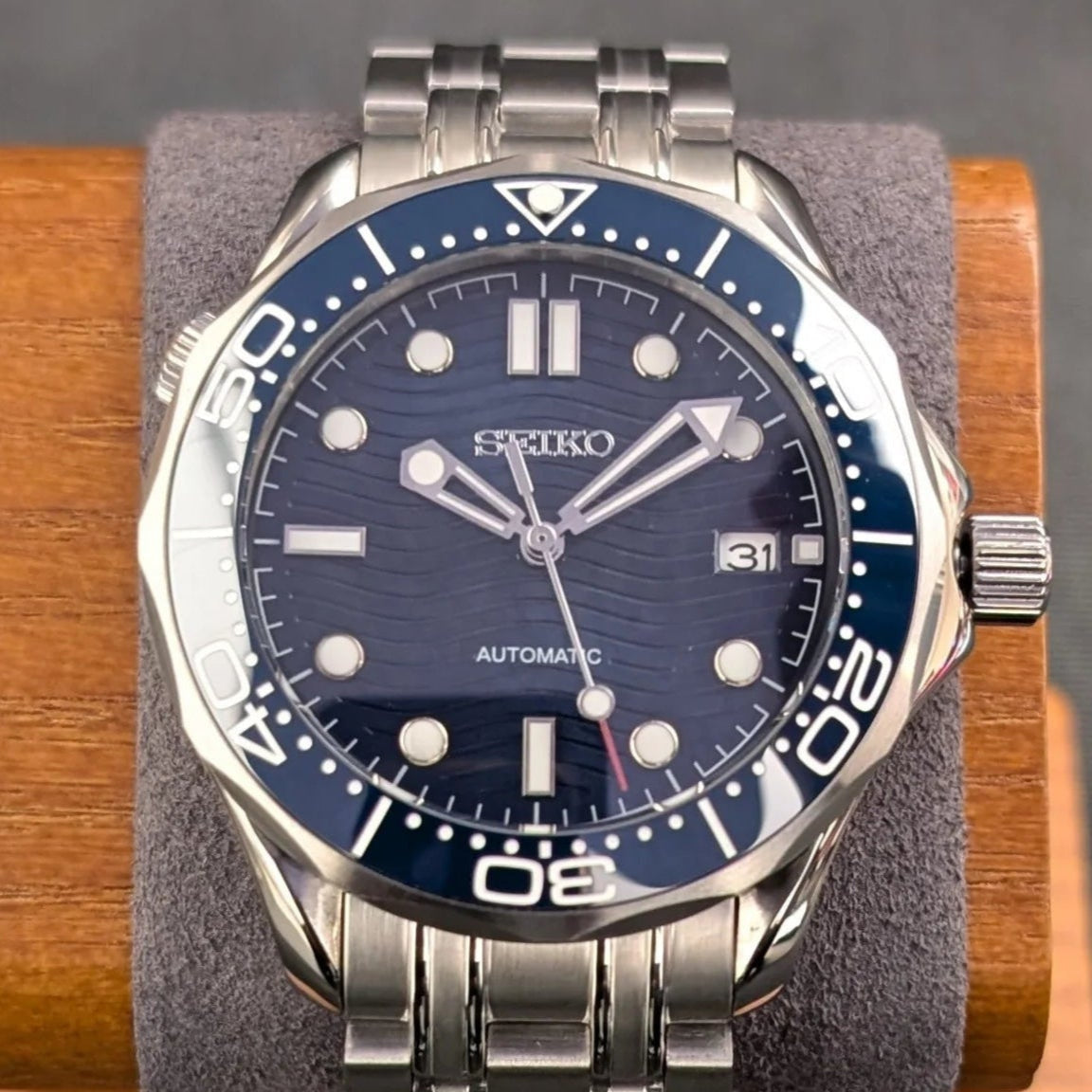 SeikoMod Sea Master Blue