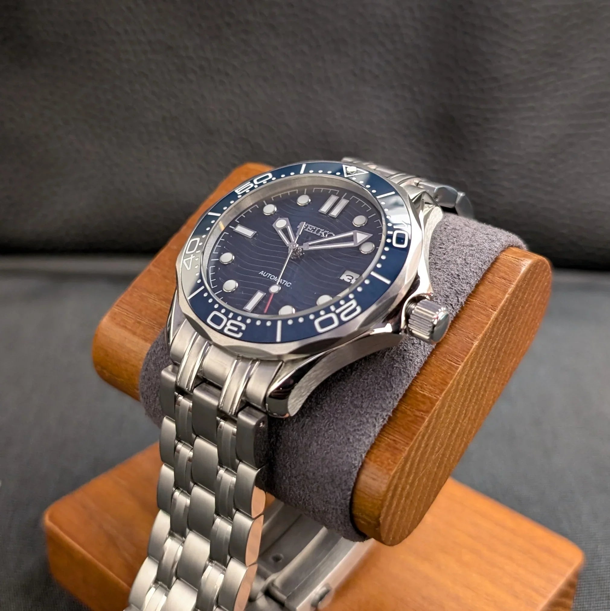 SeikoMod Sea Master Blue