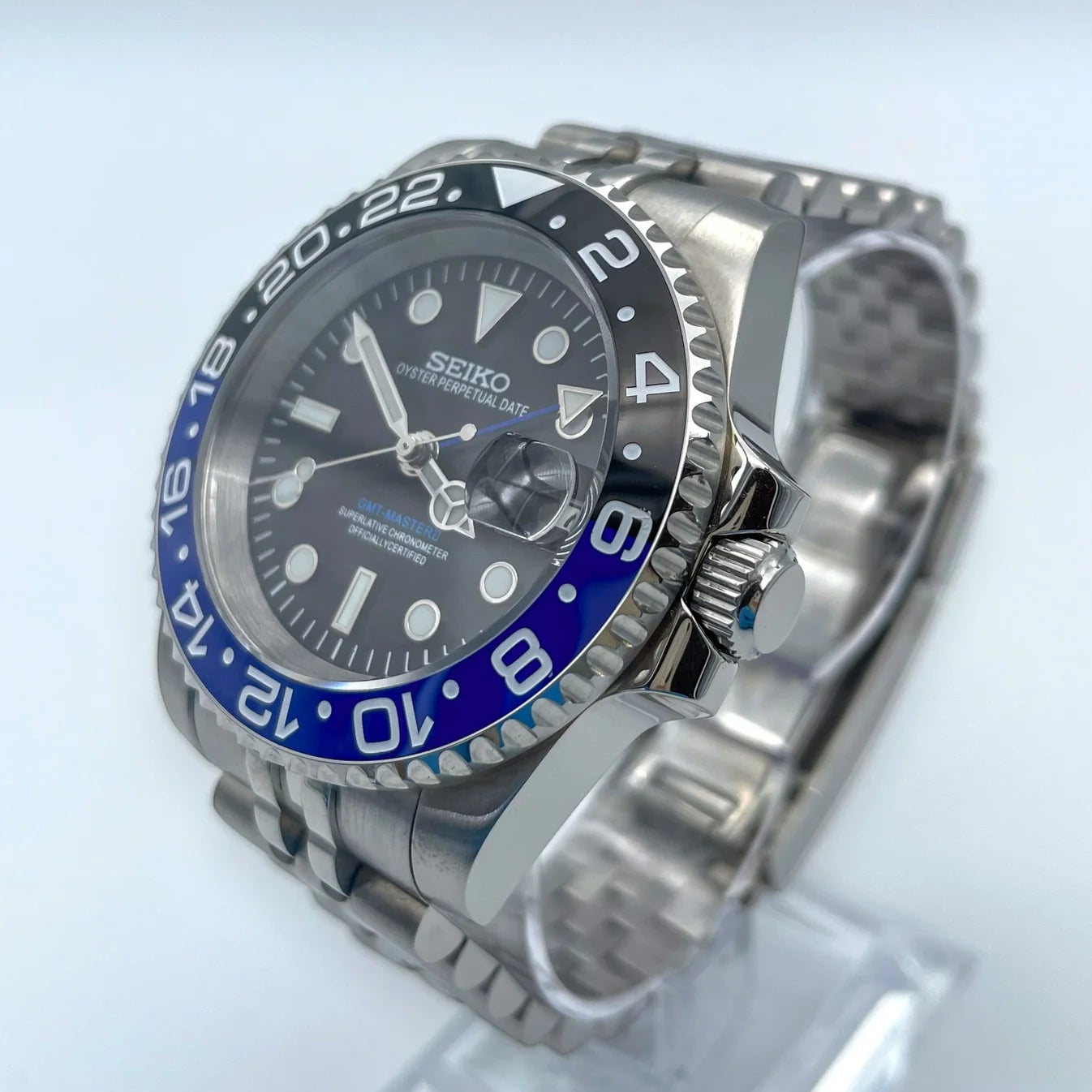 Seiko Mod GMT Batman