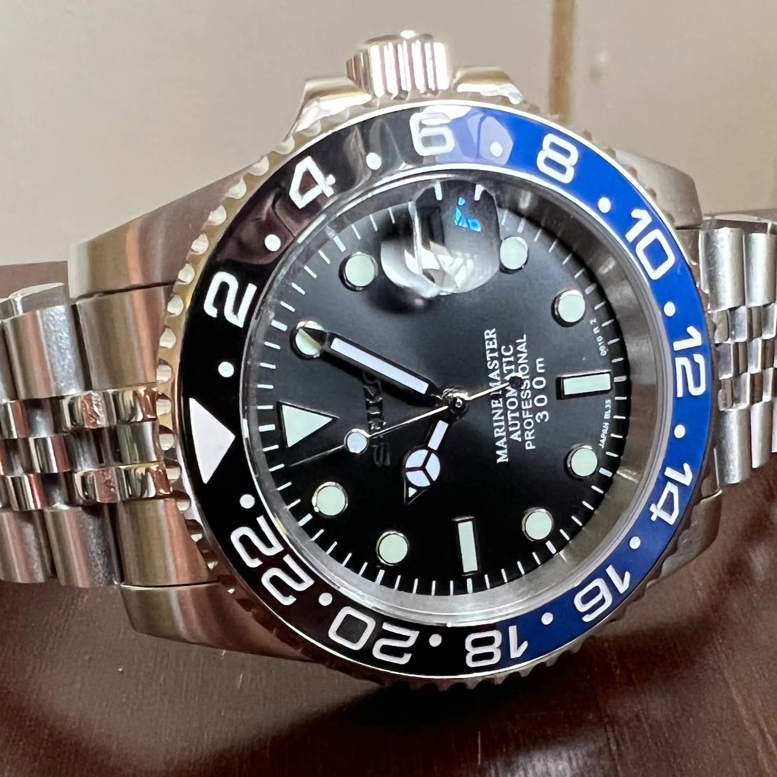 Seiko Mod GMT Batman