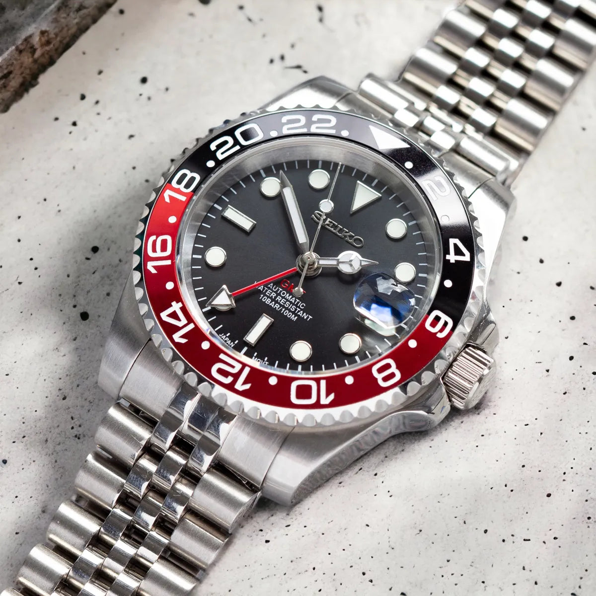 Seiko Mod GMT Cola