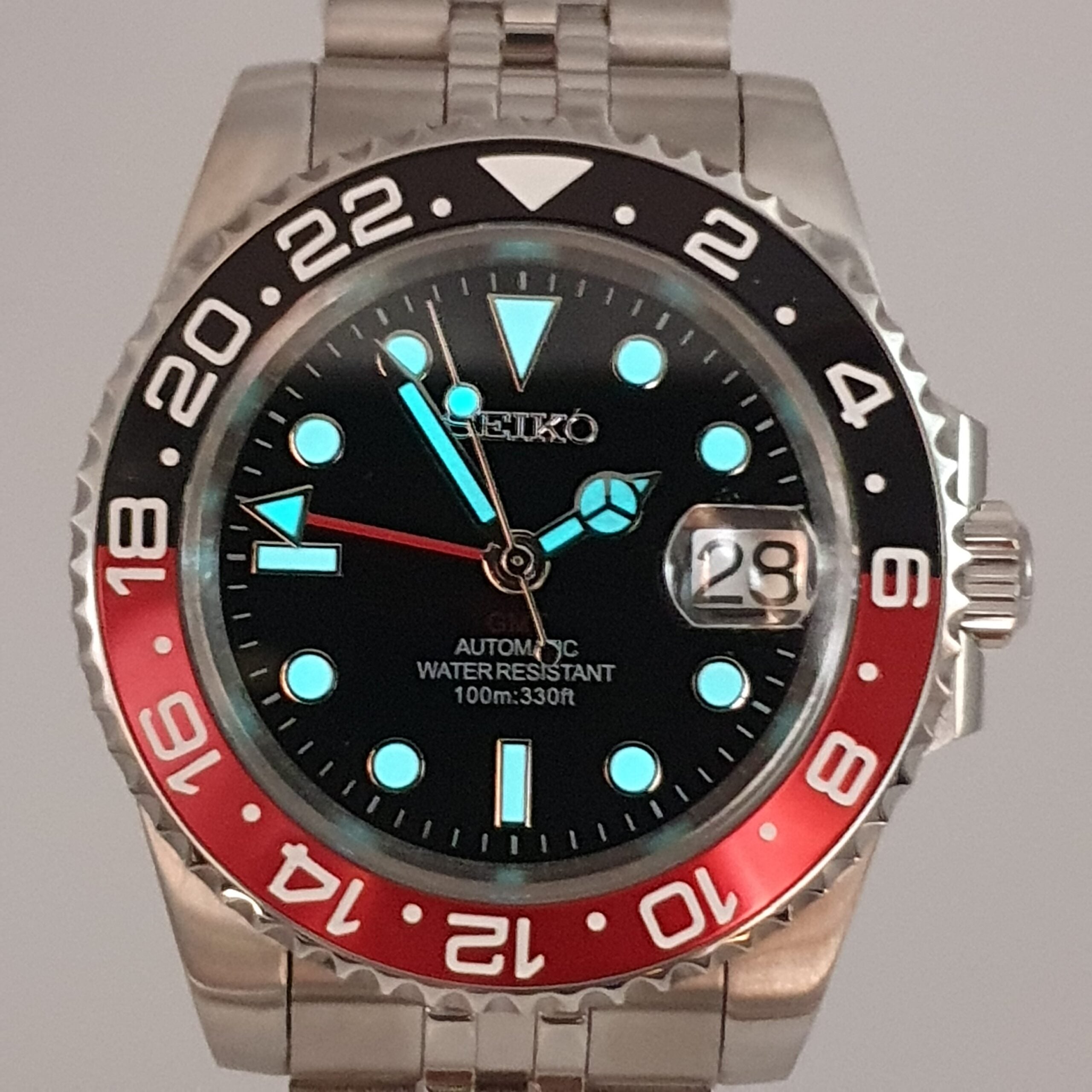 Seiko Mod GMT Cola