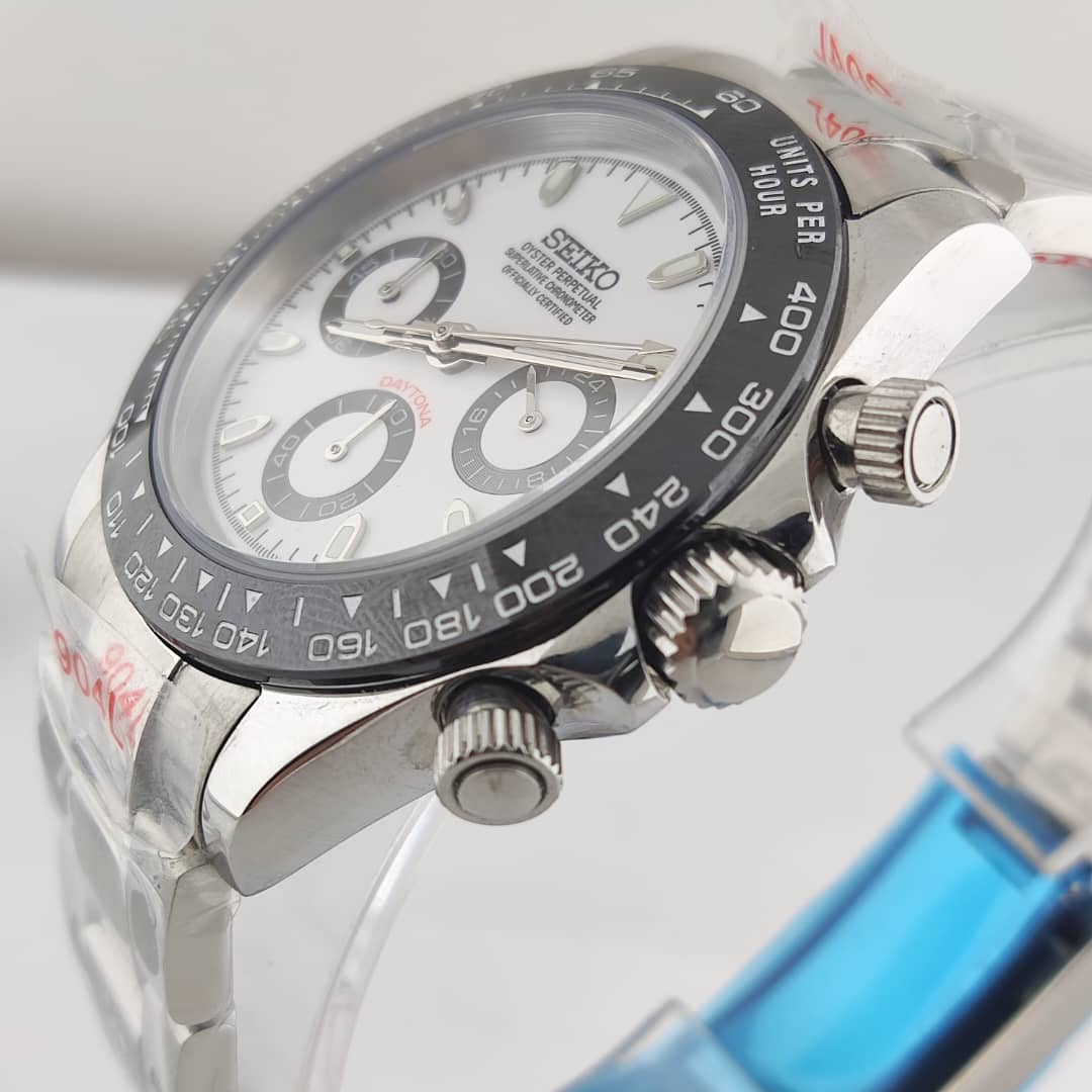 Seikomod Daytona Black&White