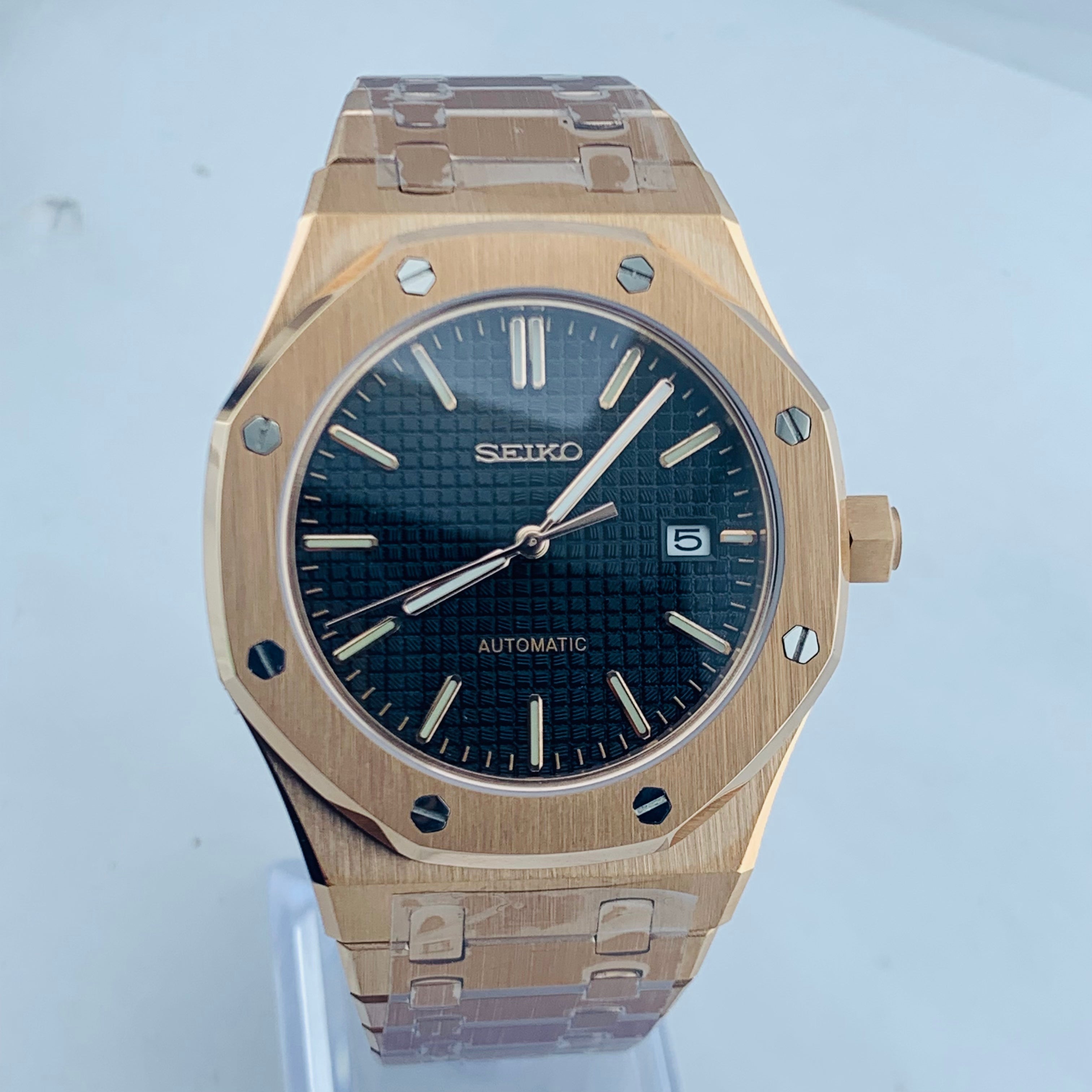 SeikoMod Royal Oak Gold