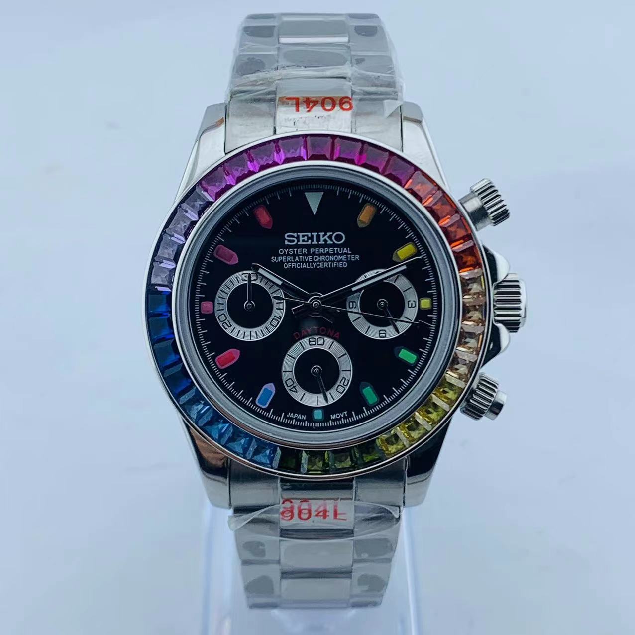 Seikomod Daytona Gray Daimond