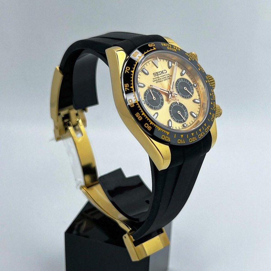 Seikomod Daytona Gold