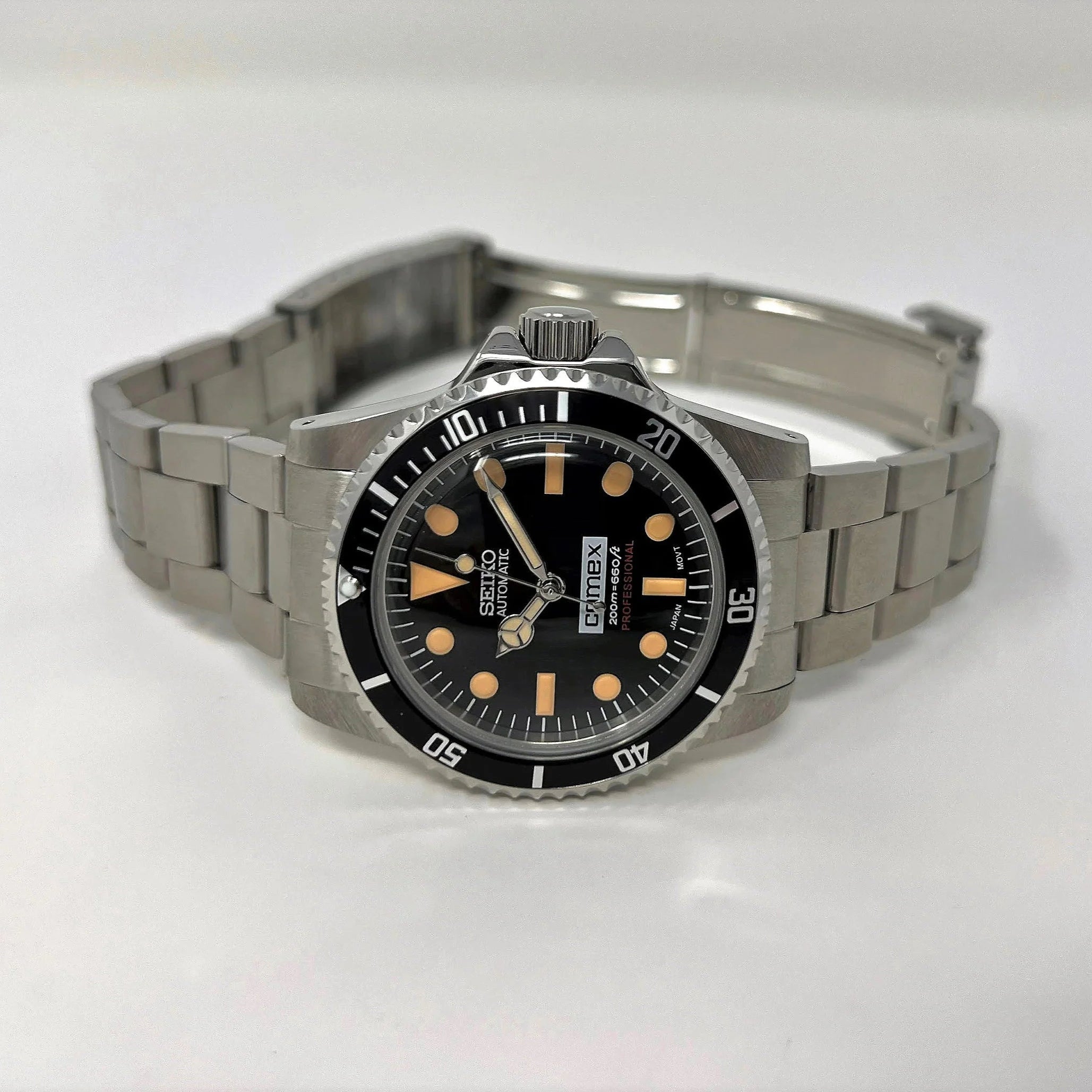 Seiko Mod Custom Vintage Submariner Comex