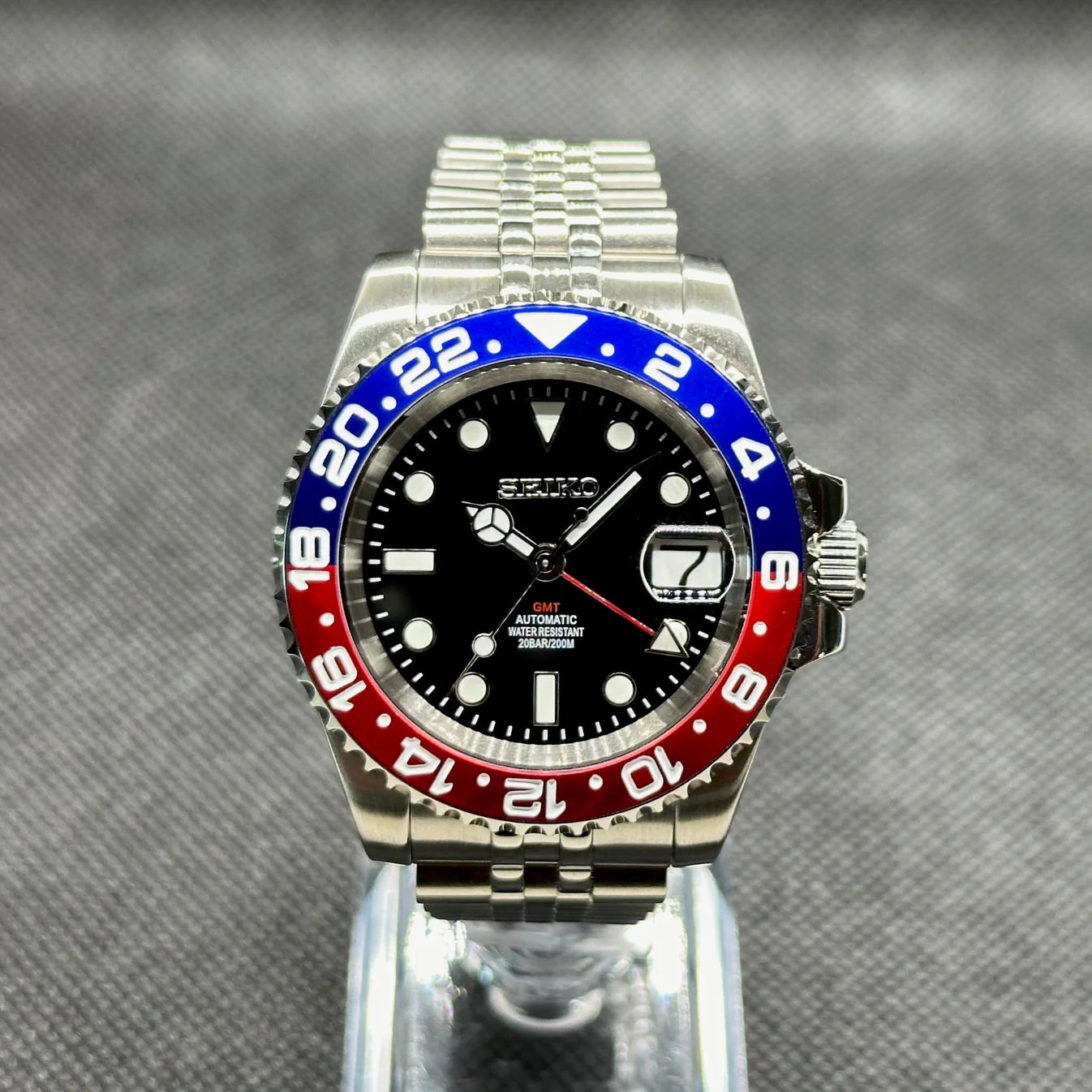 Seiko Mod GMT Pepsi