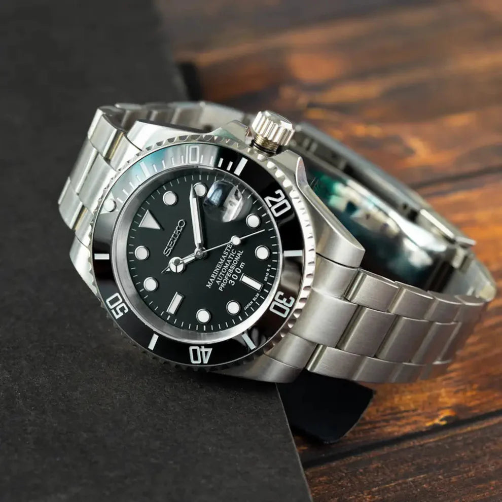 Seiko Mod Submariner Black Watch